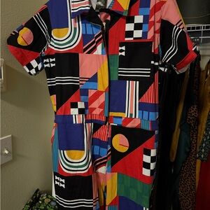 Nooworks Colorful Geometric Jumpsuit